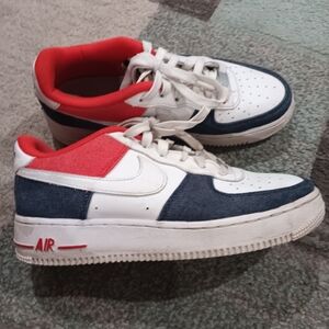 Nike Kids Sneakers White Red Blue